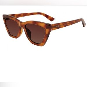 Diff CAMILA Tortoise Sunglasses Brand New!